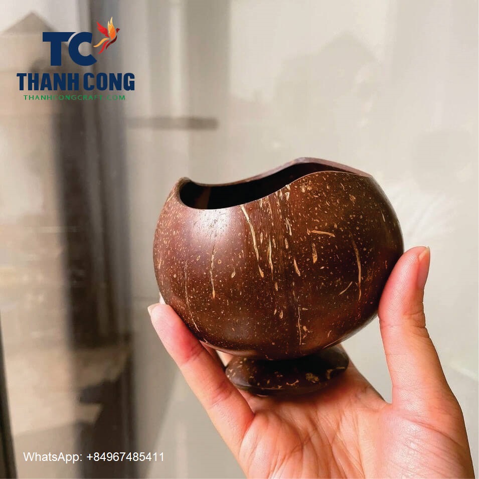 TC2015 natural small coconut cup base